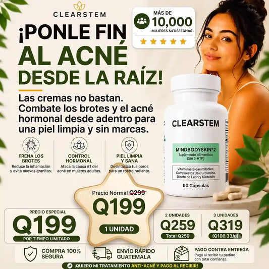 Suplemento hormonal para el acné